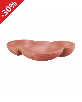 Platou terracotta pentru aperitive, colectia Tierra - GUZZINI